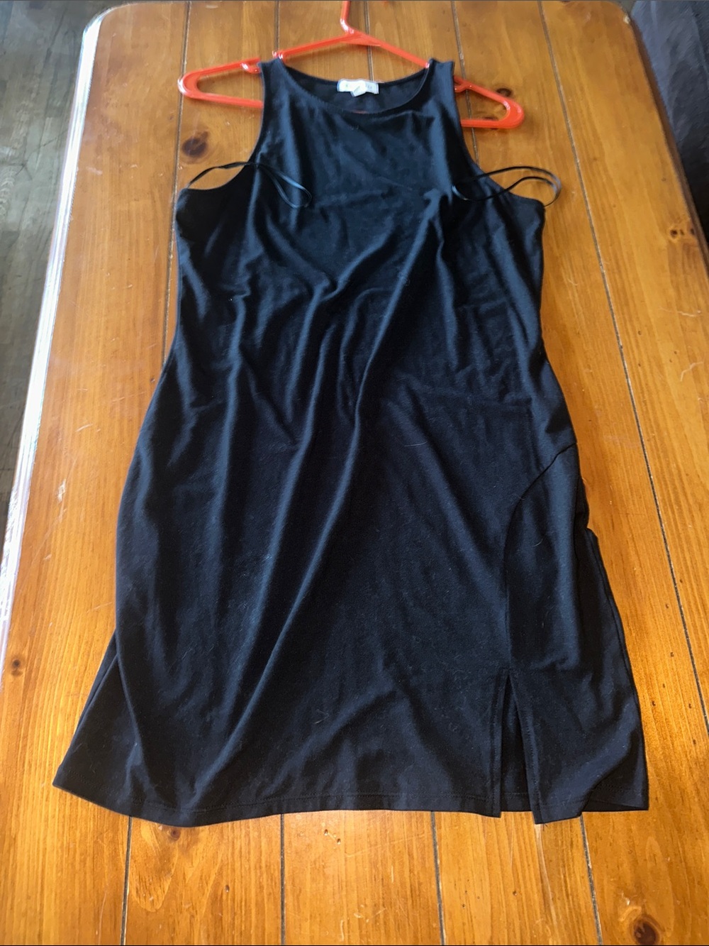 Socialite Black Mini Tank Dress